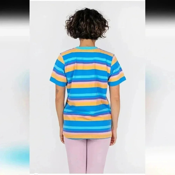 Mokuyobi Pinwheel Stripe Tee - Picture 2 of 5